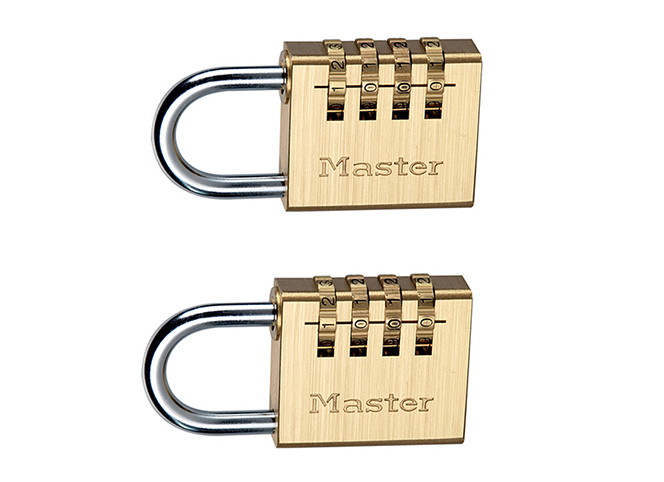 瑪斯特Masterlock 黃銅數(shù)字密碼掛鎖 No. 604EURD